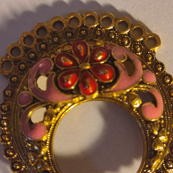 Citrine Quartz Crystal Chakra Pendulum Heal Flower Gem Rock Anchor Bob USA - Picture 8 of 10